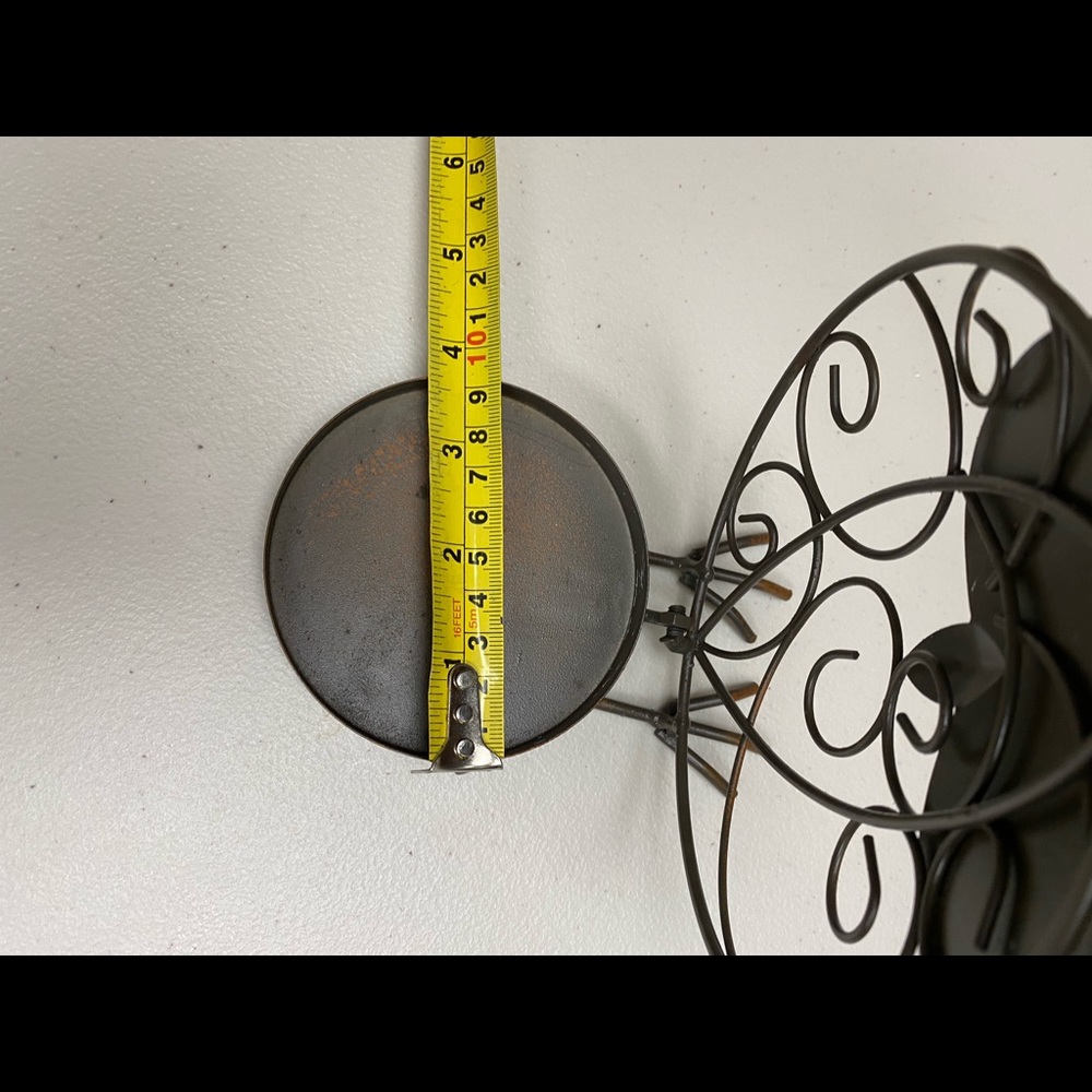 Home Interiors retired Wise Owl Metal Candleholder - Picture 4 of 9